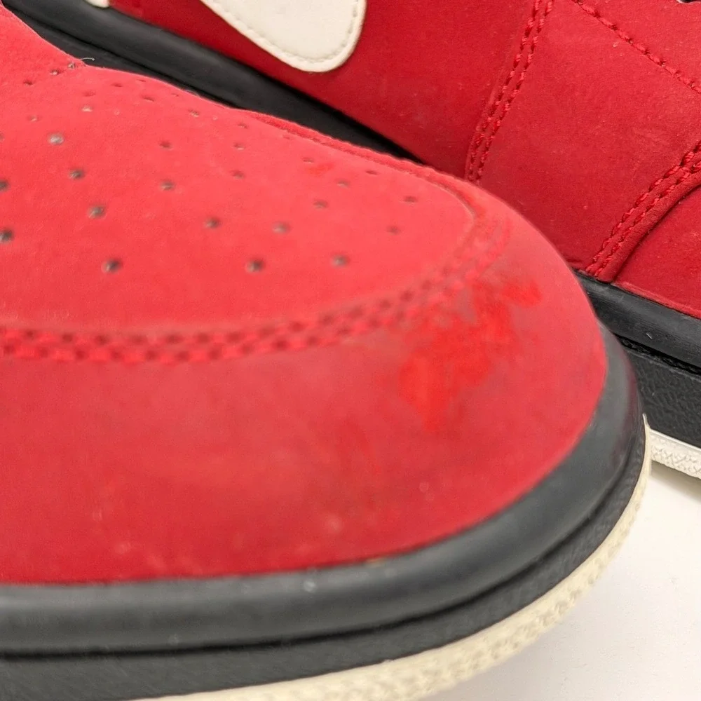 Air Jordan‎ 1 Low Gym Red White Black 553558-601 Mens 10.5 OG 2012 Retro